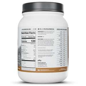 Levels Grass Fed Whey Protein Powder, No Artificials, 24G of Protein, Double Chocolate — sports nutrition product, view 8