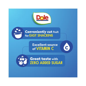 Dole Fruit Bowls No Sugar Added Variety Pack, 4 oz Cups (12 Pack) — grocery product, view 2