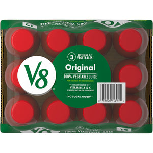 V8 Original 100% Vegetable Juice, 12 fl oz Bottle, 12 Count — coffee and drinks product, view 12