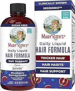 MARYRUTH'S Daily Liquid Hair Formula |6 Fl Oz — hair care product, alternate view