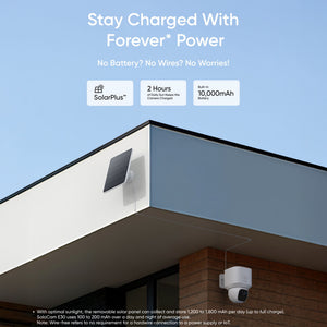 eufy SoloCam E30 Wi-Fi 2K 360° Security Camera Comes with Adjustable Solar Panel - image 6 of 6