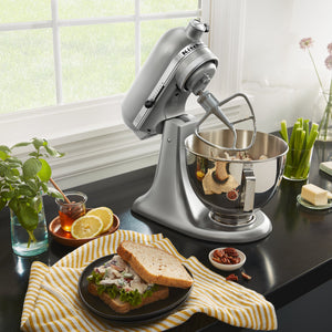 KitchenAid Deluxe Series 4.5 Quart Tilt-Head Stand Mixer with Stainless Bowl - image 5 of 5
