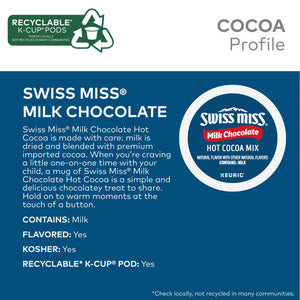 Swiss Miss Milk Chocolate Hot Cocoa, K-Cup Pods, 22 Count — coffee and drinks product, view 3