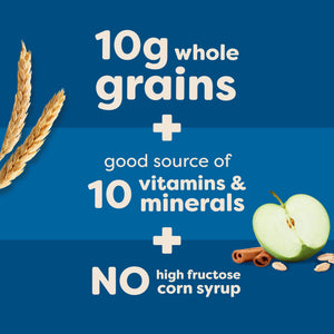 Kellogg's Nutri-Grain Apple Cinnamon Chewy Breakfast Bars, Made with 10g Whole Grains, 20.8 oz — grocery product, view 4