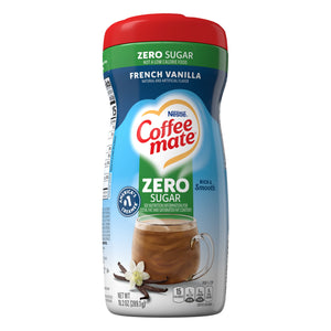 Coffee mate French Vanilla Zero Sugar Powder Coffee Creamer, 10.2 oz — coffee and drinks product, view 8