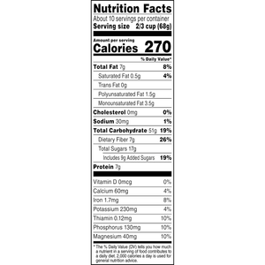 Quaker Simply Granola Breakfast Cereal, Oats Honey Raisins & Almonds, 24.1 oz Box — grocery product, view 6
