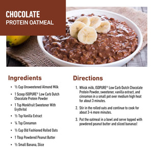 Isopure Low Carb 100% Whey Protein Isolate Chocolate Protein Powder, 25g, 14 Servings — sports nutrition product, view 6