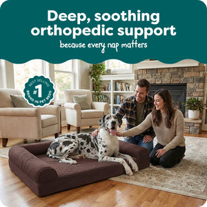 FurHaven Classic Sofa Orthopedic Dog Bed For Large Dogs - image 2 of 6