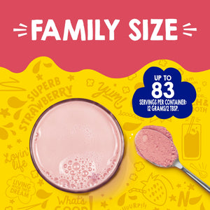 Nestle Nesquik Strawberry Flavor Powder Drink Mix, 35.5 oz — coffee and drinks product, view 5