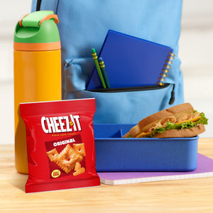 Cheez-It Cheese Crackers, Baked Snack Crackers, Lunch Snacks, Original, 20oz Box (20 Packs) — grocery product, view 8