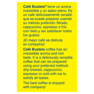 Cafe Bustelo, Espresso Style Dark Roast Ground Coffee, Vacuum Packed 10 oz Brick — coffee and drinks product, view 7