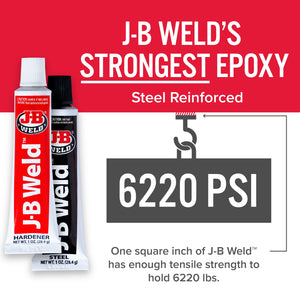J-B Weld Twin Tube - 2 oz dark gray — home and garden product, view 3