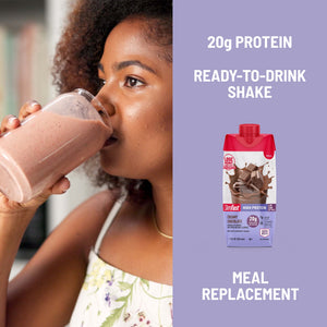 SlimFast High Protein 20g Ready To Drink Meal Replacement Shake Creamy Chocolate, 11oz — sports nutrition product, view 5