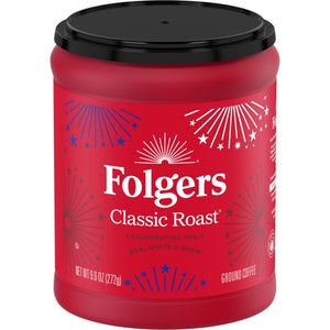Folgers Classic Roast Medium Roast Ground Coffee — coffee and drinks product, view 3