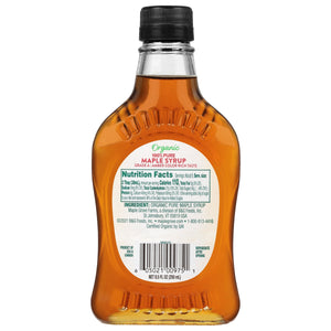 Maple Grove Farms® Organic 100% Pure Maple Syrup, Pour Glass Bottle, 8.5 fl oz — coffee and drinks product, view 5