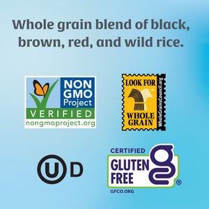 Lundberg Sustainable Wild Blend Rice - Gluten Free, Vegan, 1lb Resealable Bag — grocery product, view 5