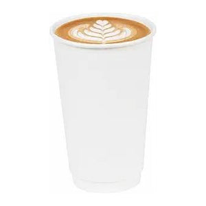 Coffee Cup Double Wall 16oz (500/case) — food service cups and containers