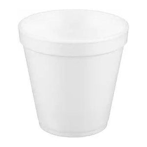 Dart 16MJ20 16 0z White Food Container (500/case) — food service cups and containers