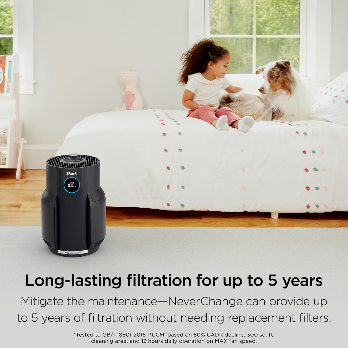 Shark NeverChange 500 St Ft HEPA Air Purifier - image 4 of 6