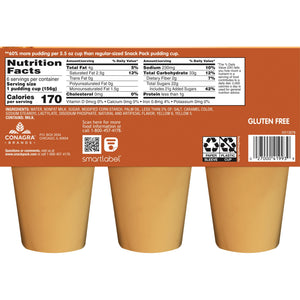 (4 pack) Snack Pack Super Size Butterscotch Pudding, 5.5 oz Pudding Cups, 6 Count — grocery product, view 9