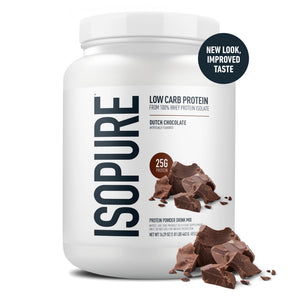 Isopure Low Carb 100% Whey Protein Isolate Chocolate Protein Powder, 25g, 14 Servings — sports nutrition product, view 8