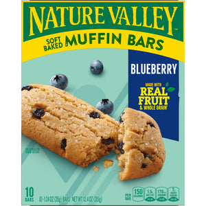 Nature Valley Soft Baked Muffin Bars, Blueberry, Snack Bars, 10 Bars, 12.4 oz — grocery product, view 10