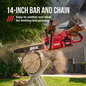 SKIL PWR CORE 40V Brushless 14-Inch Chainsaw Kit with 4.0Ah Battery and 60W Charger - image 6 of 6