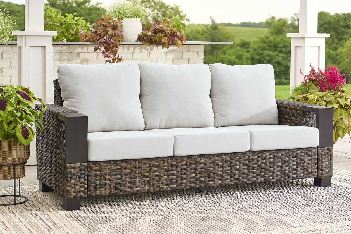 Better Homes and Gardens Rockport 4-Piece Outdoor Conversation Set with Firepit Table - image 3 of 6