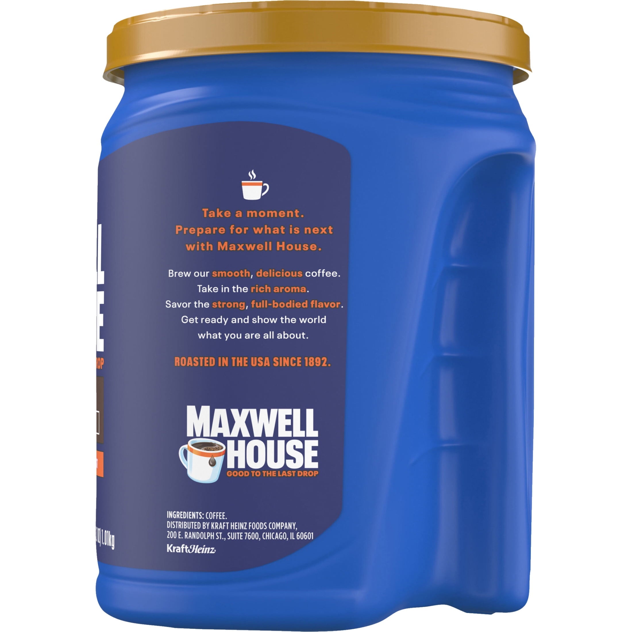 Maxwell House 100% Colombian Ground Coffee, 35.7 oz Canister — coffee and drinks product, view 12
