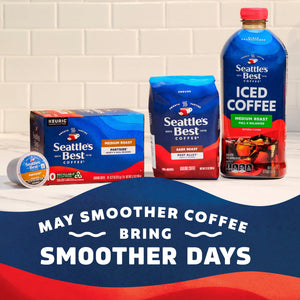 Seattle's Best Coffee, Post Alley Dark Roast Ground Coffee for Cold Brew or Hot Coffee — coffee and drinks product, view 7