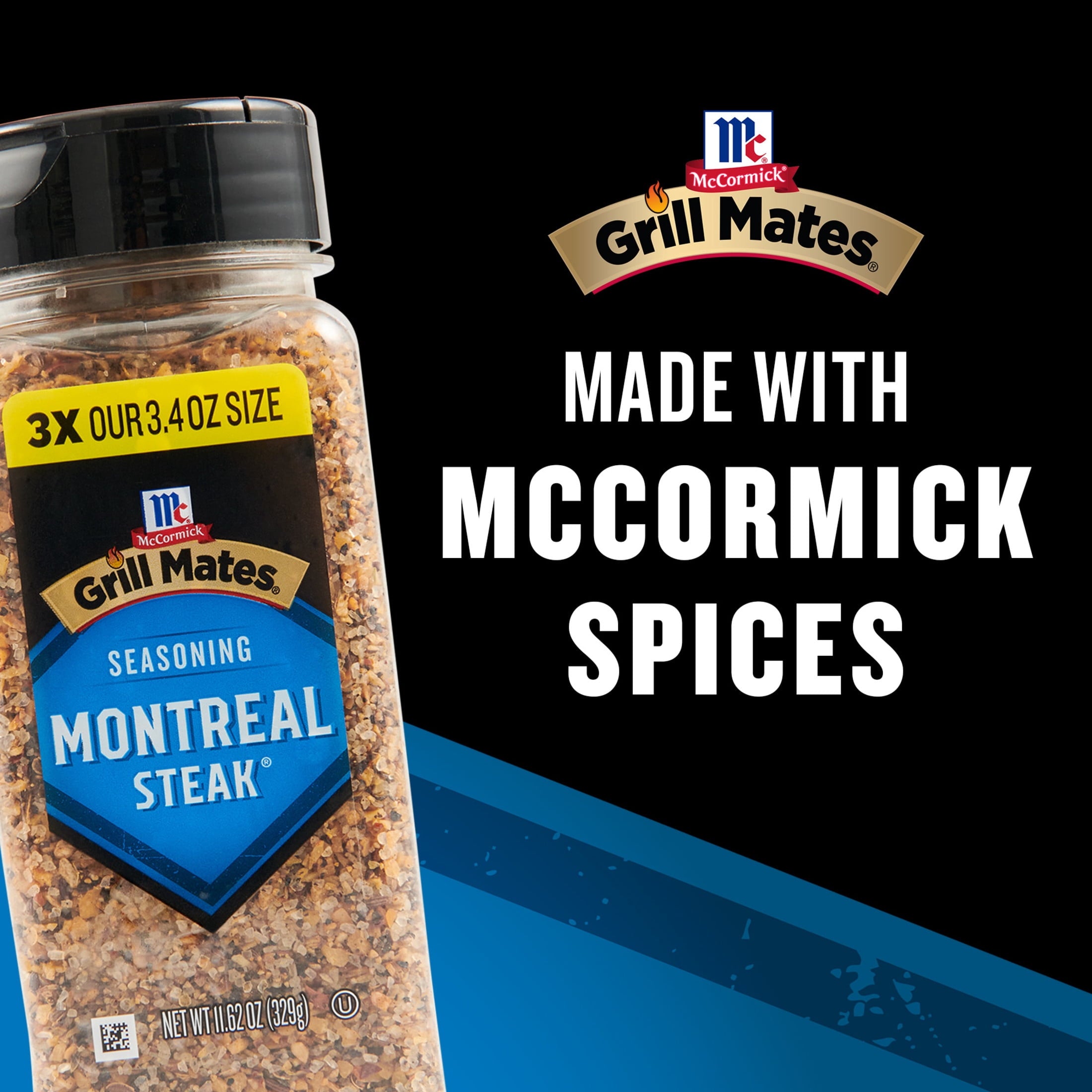 Grill Mates Montreal Steak Seasoning, 11.62 oz Bottle — coffee and drinks product, view 9