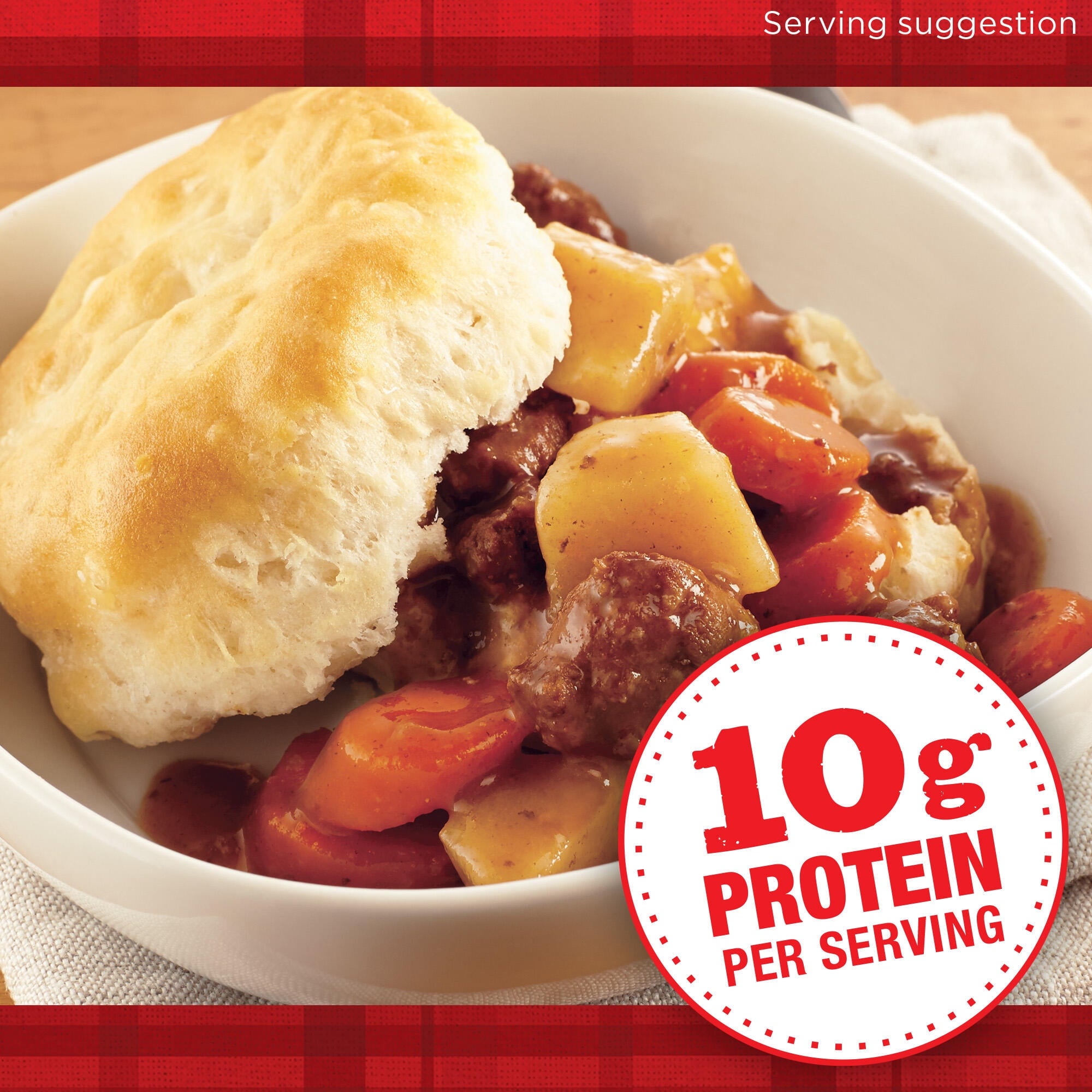 DINTY MOORE Beef Stew, Shelf-Stable, Steel Can 38 oz — grocery product, view 3