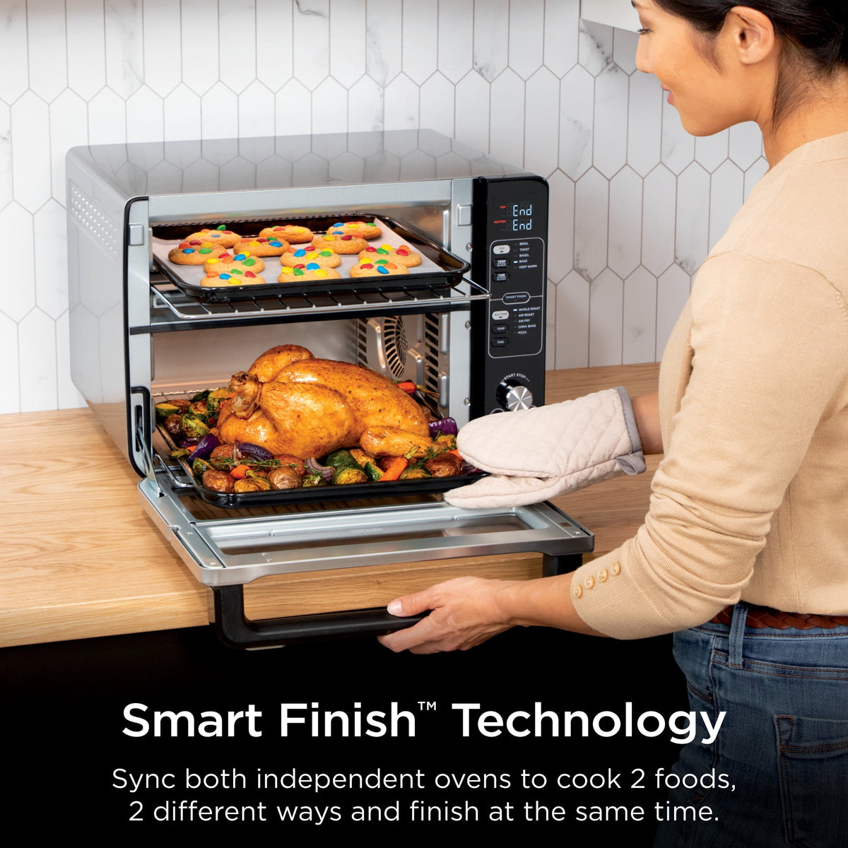 Ninja 10-in-1 Double Oven with FlexDoor - image 4 of 6