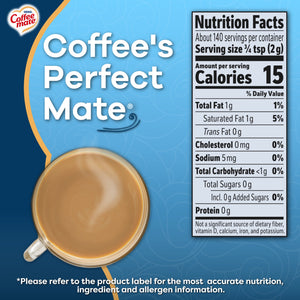 Coffee mate French Vanilla Zero Sugar Powder Coffee Creamer, 10.2 oz — coffee and drinks product, view 6