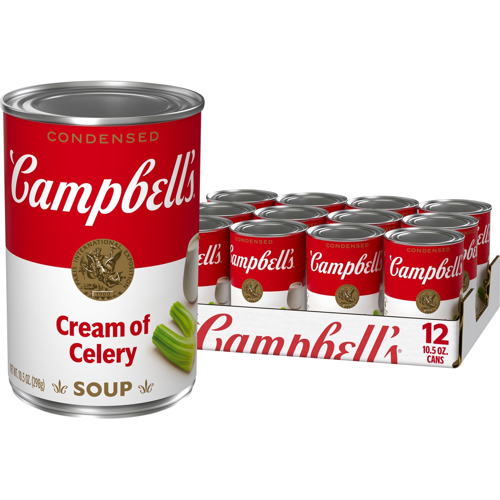 (12 pack) Campbell's Condensed Cream of Celery Soup, 10.5 oz Can (12 Pack) — grocery product
