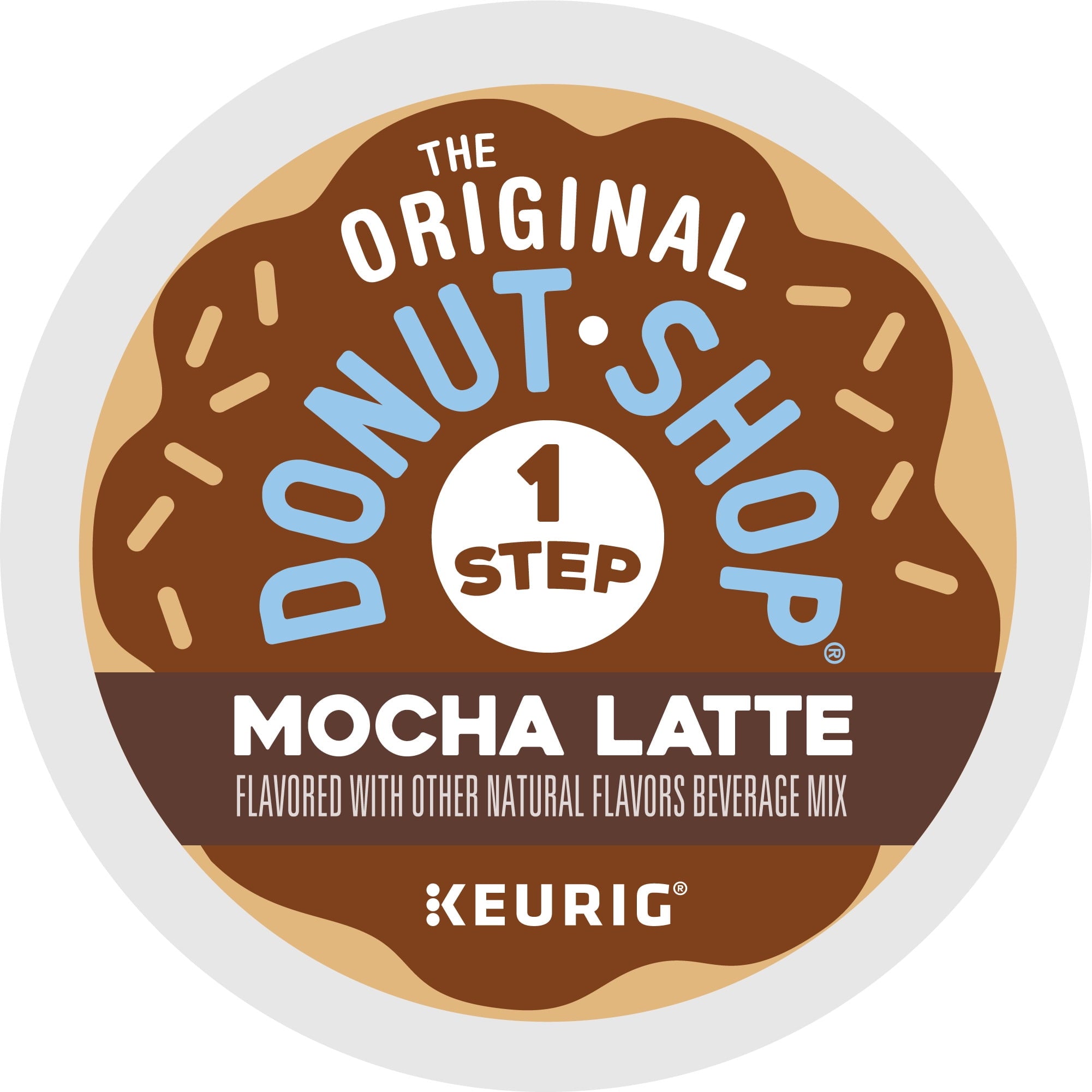 The Original Donut Shop, One Step Mocha Latte Flavored K-Cup Coffee Pods, 10 Count — coffee and drinks product, view 14