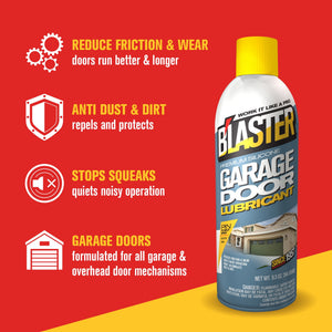 B'laster Silicone Garage Door Lubricant, 9.3 oz — automotive product, view 3