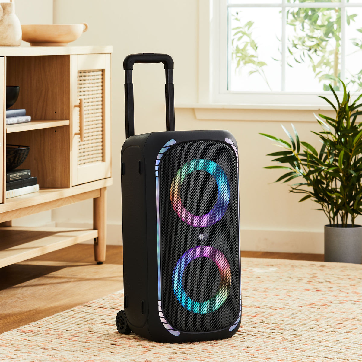 Onn Large Party Speaker Gen 2 with LED Lighting - image 2 of 6