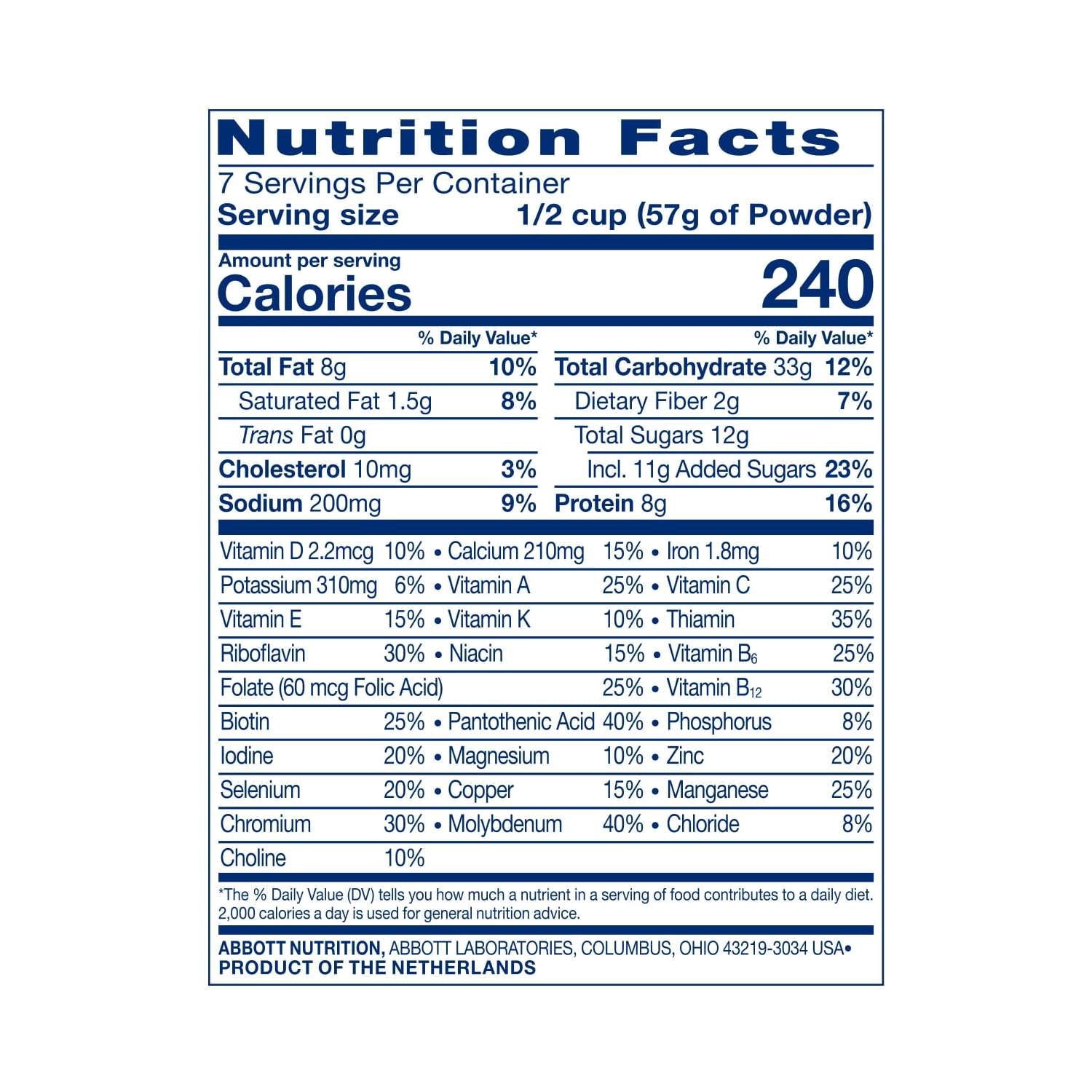 Ensure Original Vanilla Nutrition Powder, Protein Powder, 14.1 oz — sports nutrition product, view 15