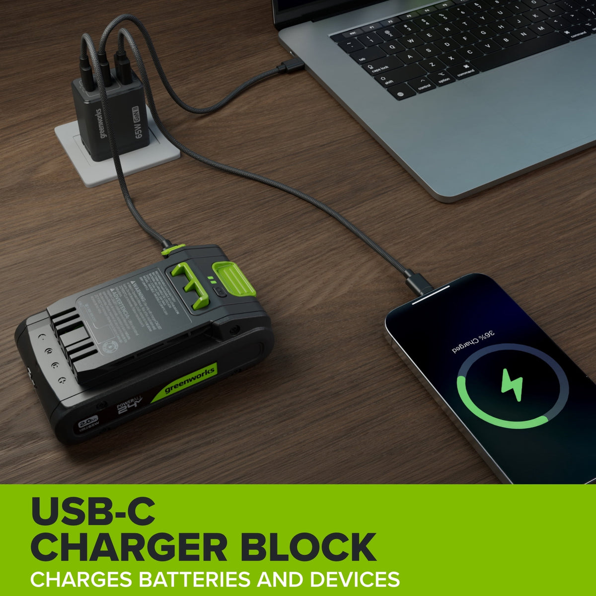 Greenworks PowerAll 24V Battery 2-Pack - image 3 of 6