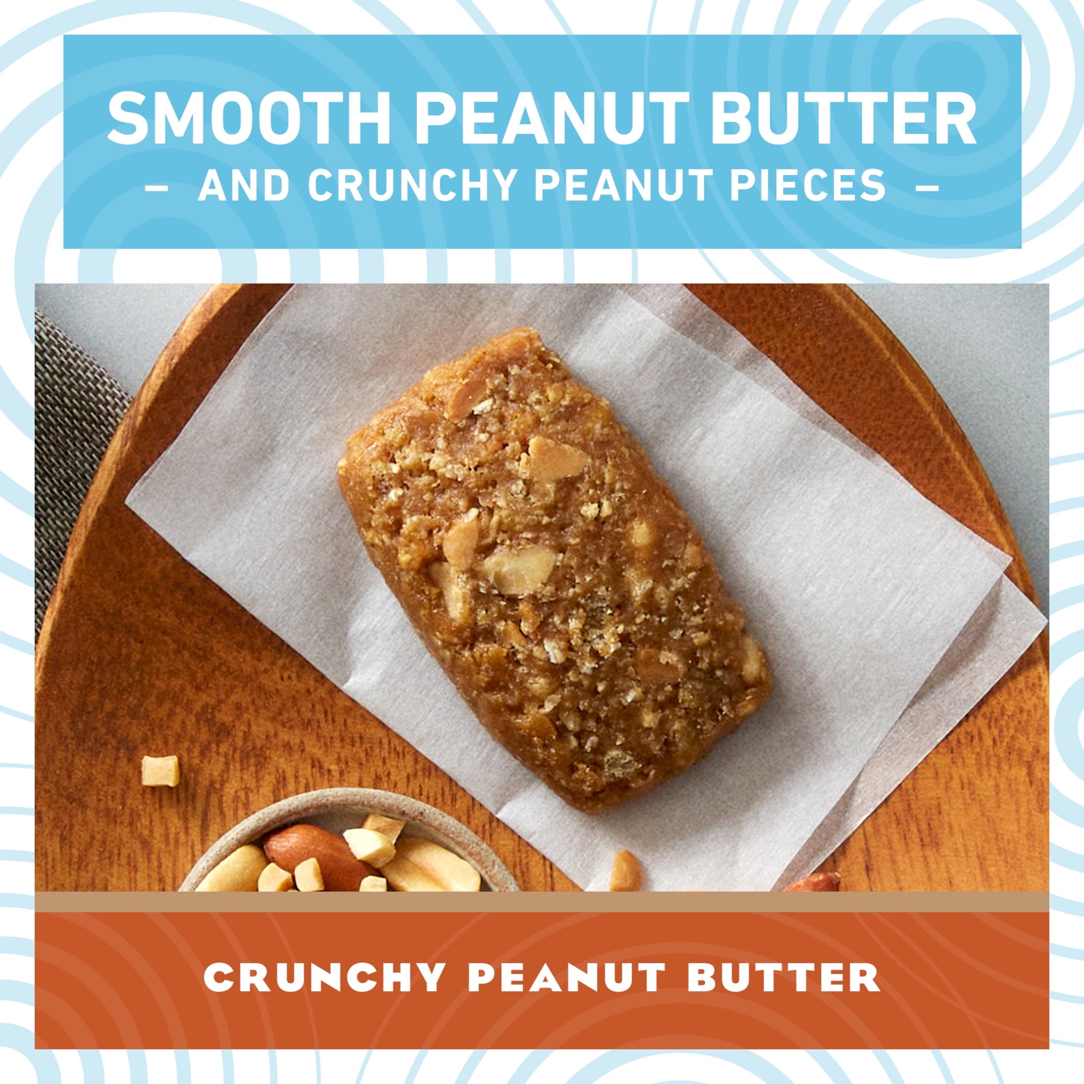CLIF BAR Minis Crunchy Peanut Butter Flavor Snack-Size Energy Bars, 20ct — grocery product, view 3