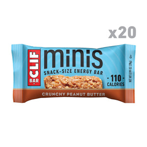 CLIF BAR Minis Crunchy Peanut Butter Flavor Snack-Size Energy Bars, 20ct — grocery product, view 2