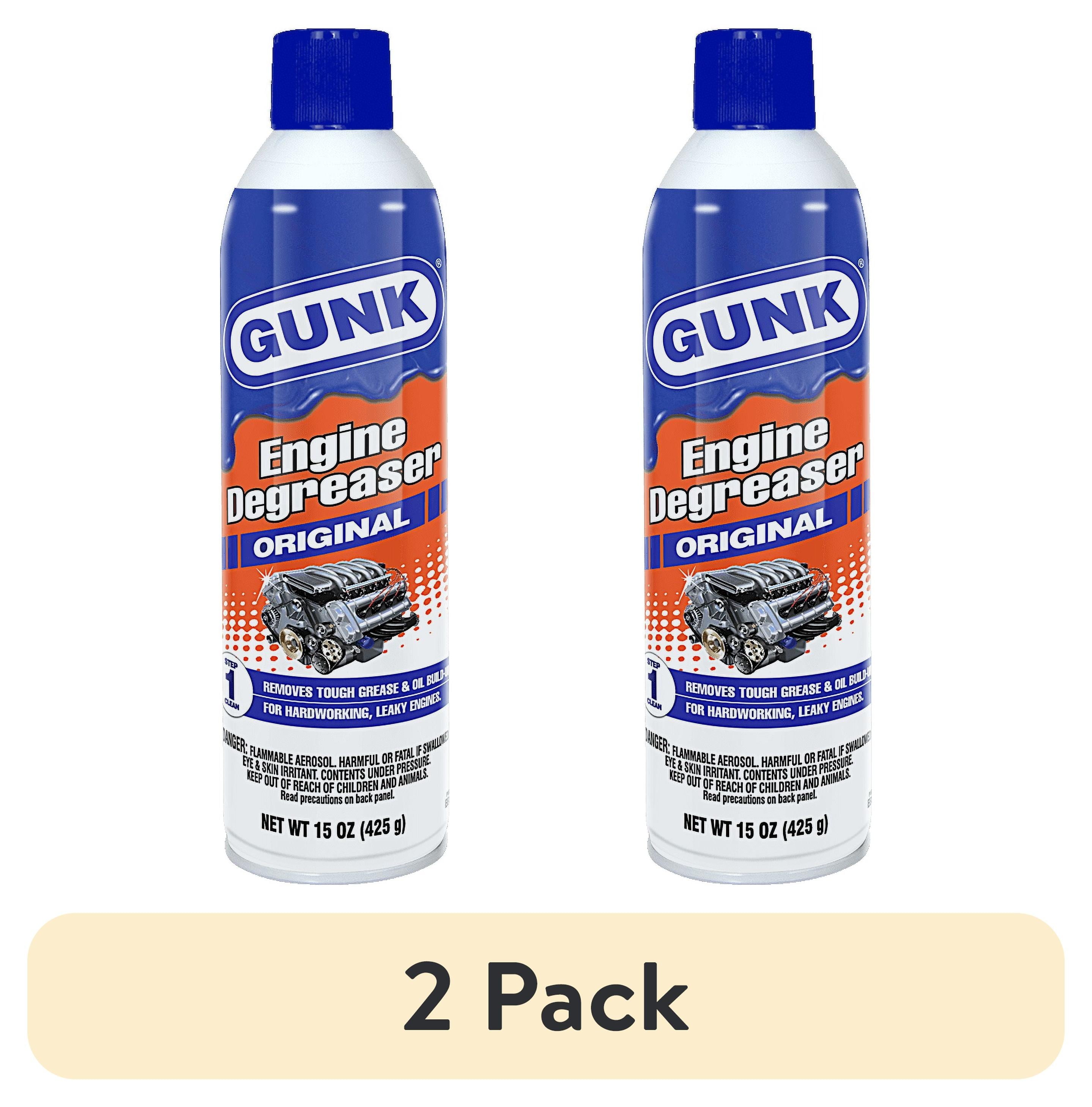 (2 pack) Gunk EB1CA Engine Degreaser for Cars and Trucks, 15 oz, Low VOC Formula — automotive product