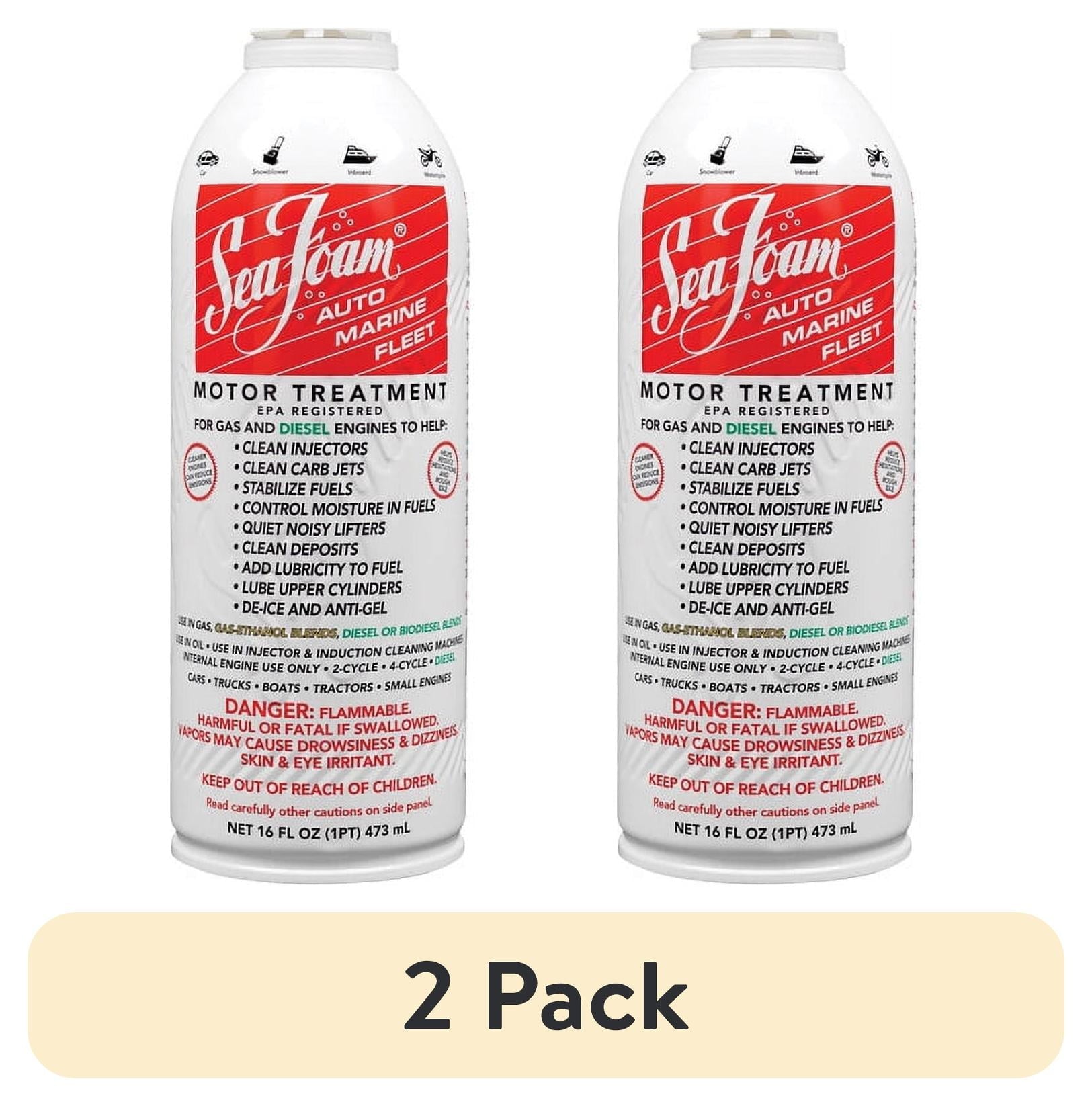 (2 pack) Sea Foam SF16 Motor Treatment Automotive Additive, 16 oz — automotive product