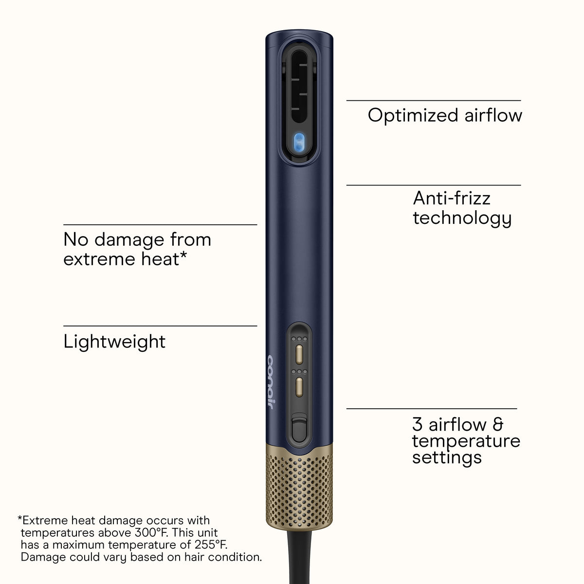 INFINITI PRO CONAIR 3-in-1 Drying Wand and Styling Tool - image 2 of 6