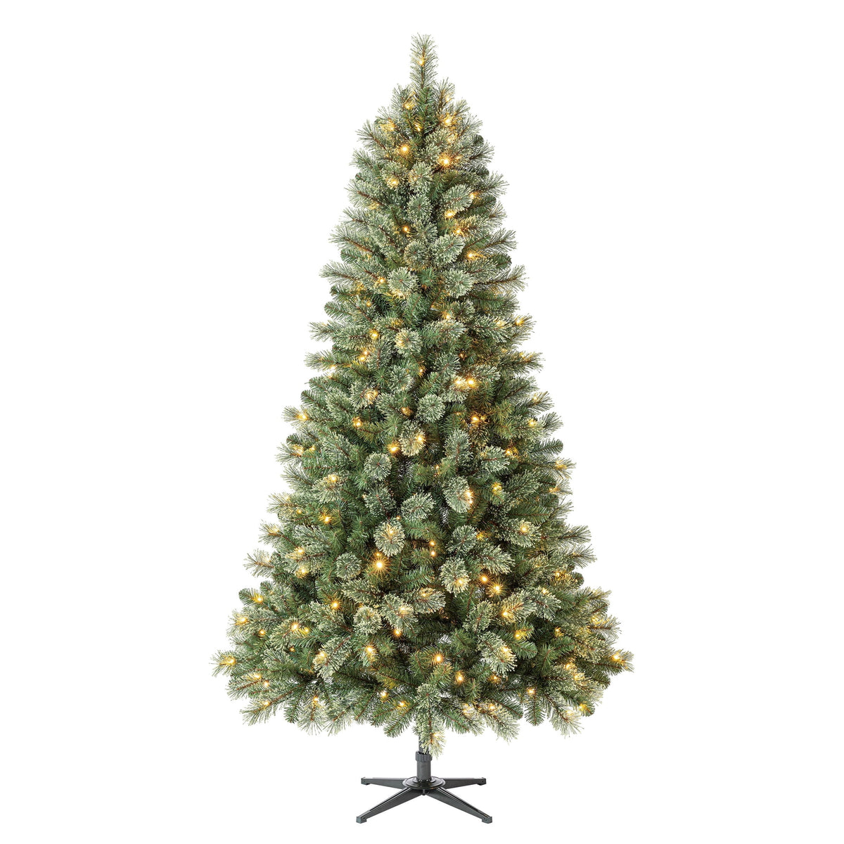 7.5' Pre-Lit Liberty Cashmere Pine Green Artificial Christmas Tree with Color-Changing LED Lights - image 2 of 6