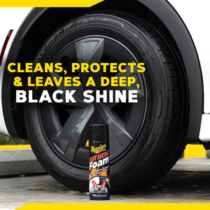 (2 pack) Meguiar's Hot Shine Tire Foam for Cars and Trucks, 19 oz — automotive product, view 8