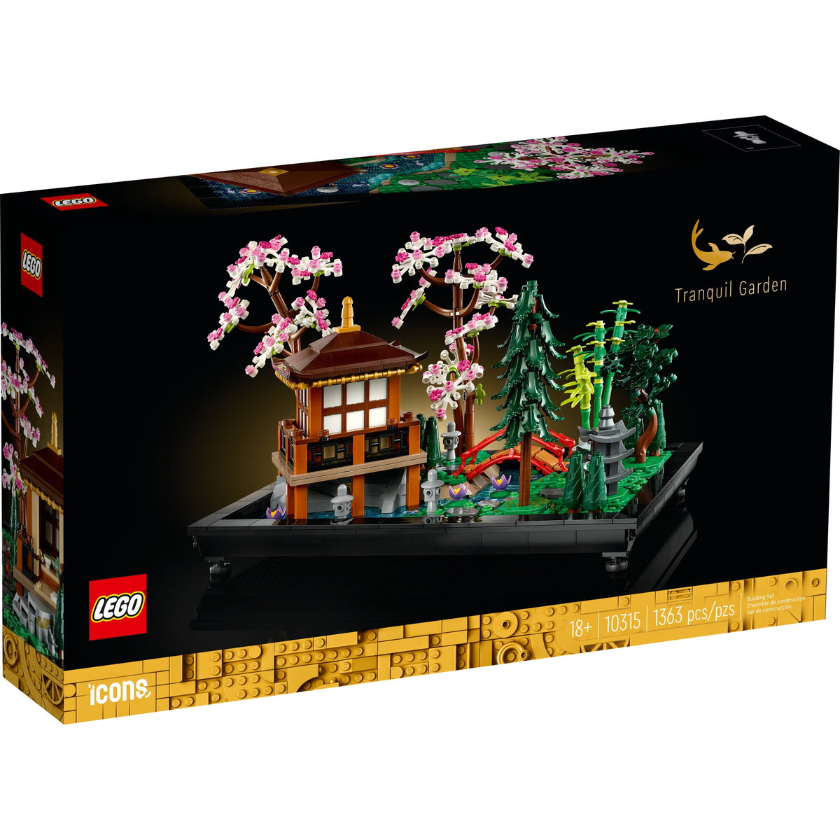LEGO Icons Tranquil Garden Building Set - image 2 of 6