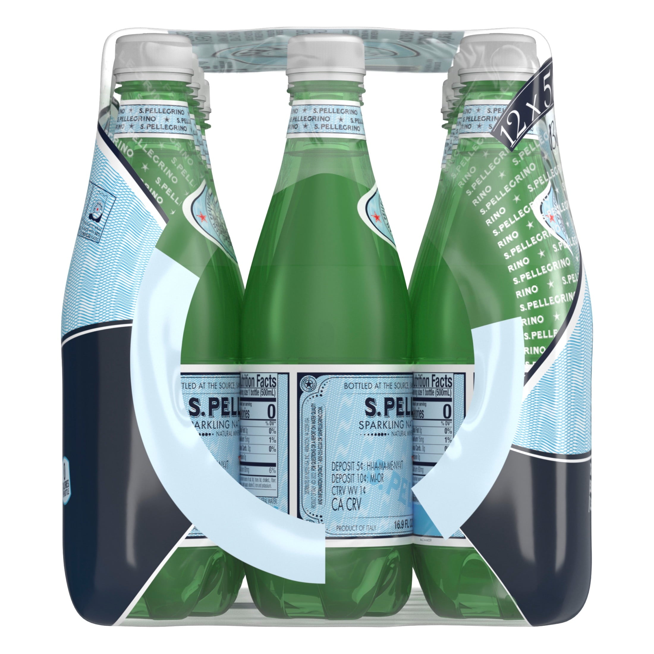 Sanpellegrino S.Pellegrino Sparkling Natural Mineral Water, 16.9 fl oz. — coffee and drinks product, view 11