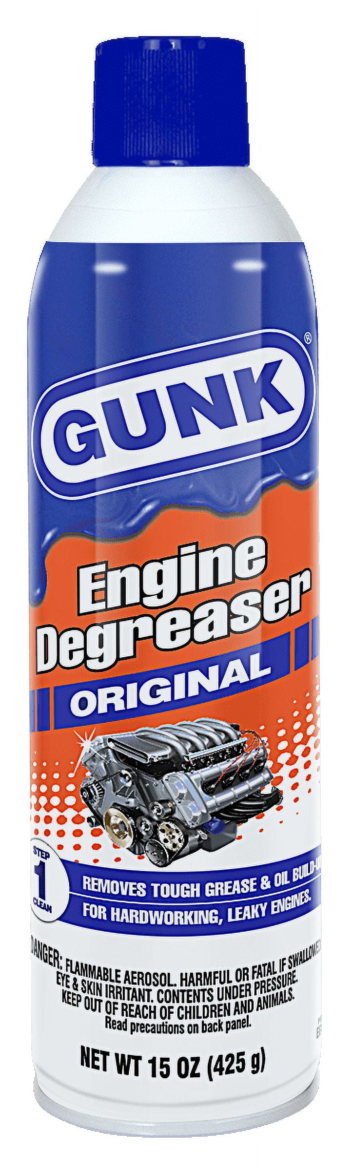 (2 pack) Gunk EB1CA Engine Degreaser for Cars and Trucks, 15 oz, Low VOC Formula — automotive product, view 2